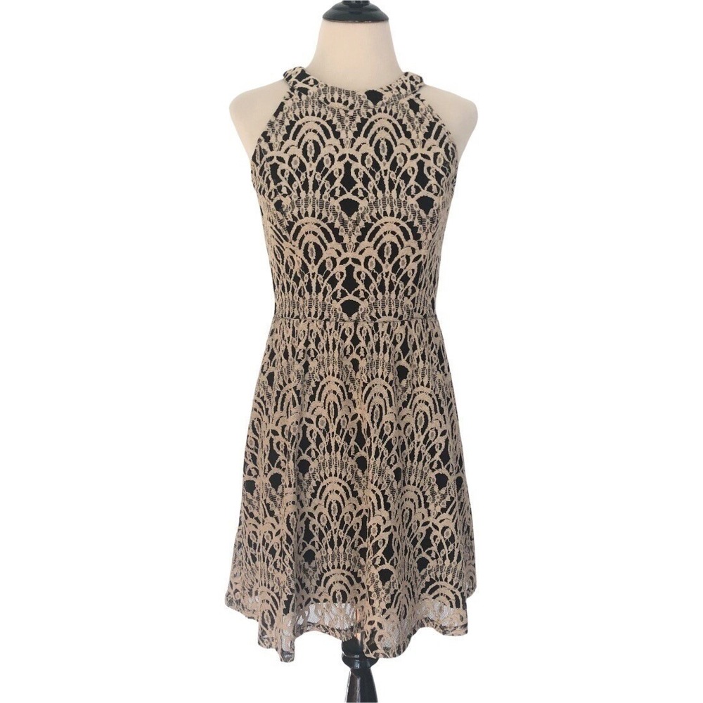 ALTAR'D STATE DRESS XS Embroidered Floral Lace Y2K Coquette Party Formal HOCO